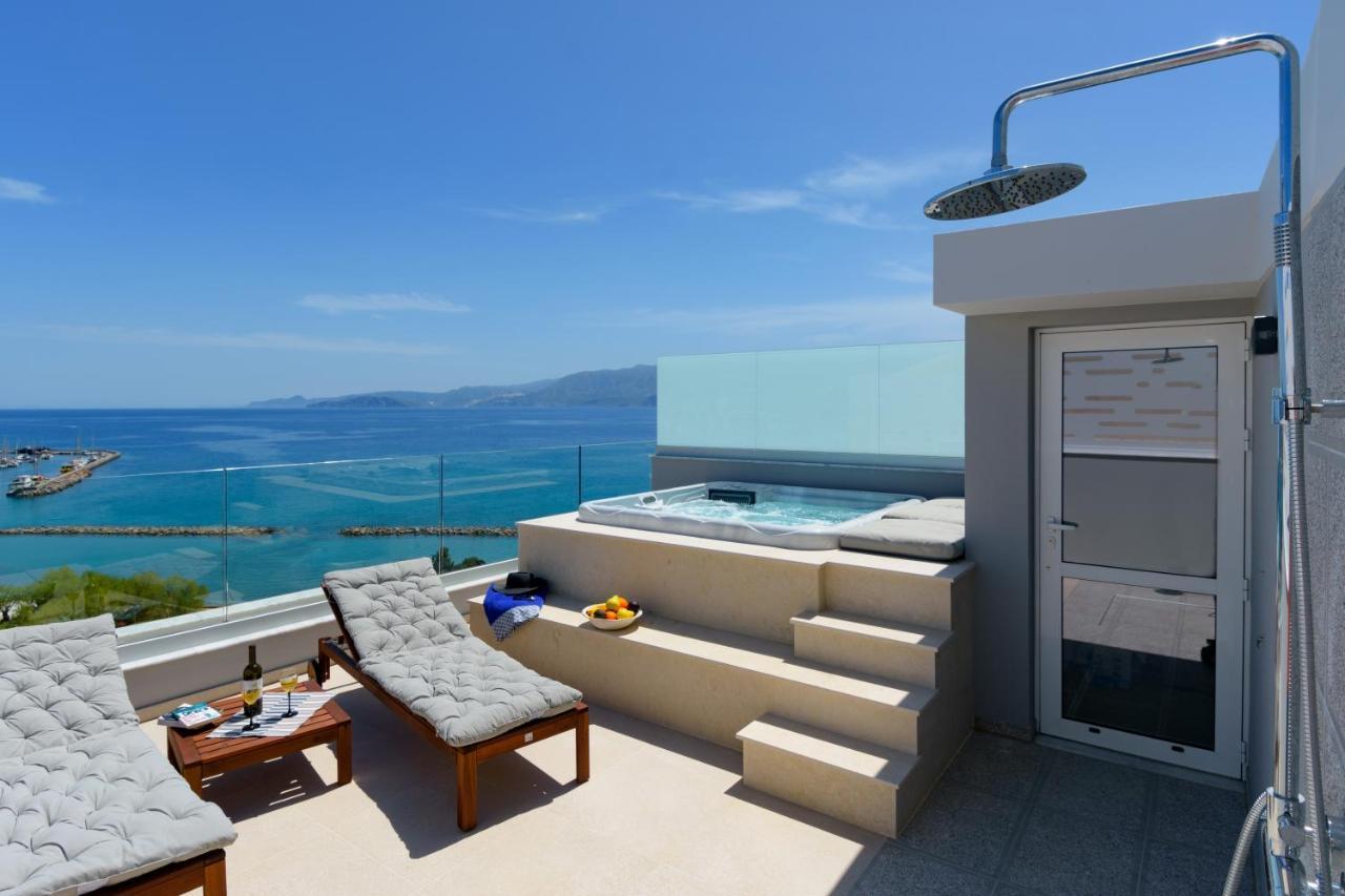 Angelique Luxury Apartment Ágios Nikólaos Exterior foto